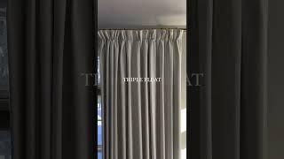 A Gorgeous Choice: Use these drapes to fill this wall  #twopagescurtains #homeimprovement #stylish