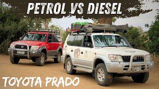 Toyota Prado 95: Petrol vs Diesel