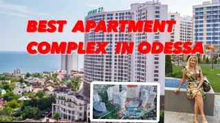 BEST APARTMENT COMPLEX IN ODESSA, UKRAINE | GREAT BLACK SEA VIEW NEAR ARCADIA BEACH