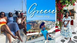 Santorini & Mykonos Vlog :  Girls Trip To Greece