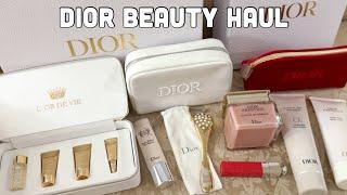 Dior Beauty Haul: *NEW* GWP Pouch, Dior Prestige, Dior L’Or De Vie, Dior Capture Totale