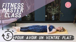 5 minutes par jour pour avoir un ventre plat - Fitness Après Grossesse