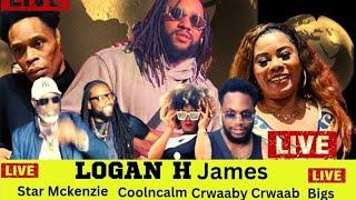 Baltimore Rapper @loganhjames. In London with Star  Mckenzie Crawby Crabe & Cool.N.Calm production