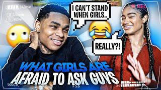 ASKING YBNALMIGHTYJAY QUESTIONS GIRLS ARE AFRAID TO ASK GUYS!