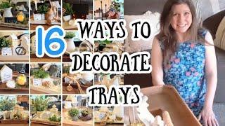 HOW TO: EVERYDAY TRAY DECOR + HAUL | NEUTRAL FARMHOUSE DECOR IDEAS