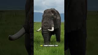 Not Just Big—Elephants Are Legends of the Wild #animalfacts #elephant #animalshorts