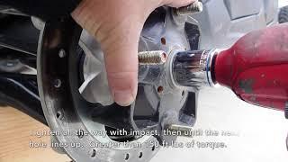 CA Technologies USA Can Am X3 Wheel Bearing Grease Tool Instruction Video