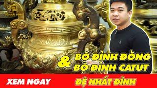 Bộ đỉnh đồng thường và bộ đỉnh đồng Catut
