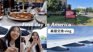 𝐕𝐋𝐎𝐆｜Study in America for a year️/UWRF dorm/Shopping️/Meeting lots of lovely people｜ep.1