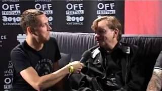 Mark E. Smith/The Fall interview - OFF Festival, Poland