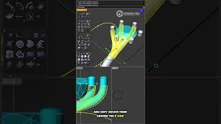 6 prongs parametric ring in the simplest way #rhino3d #jewelrydesign  #grasshopper3d