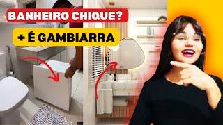 "Your bathroom is chic and affordable? Check out these 12 DIY TRICKS to decorate your bathroom!"