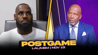 Lakers/Grizzlies Postgame x Analysis: J.Worthy, Bron, AD, Rui, Knecht, JJ Reactions | Nov 13, 2024