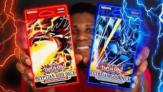 Yu-Gi-Oh EGYPTIAN GOD DUEL! Obelisk VS Slifer Decks!