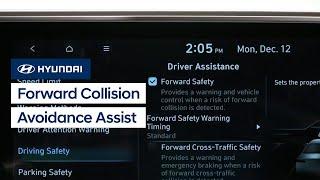 Forward Collision Avoidance Assist | Hyundai