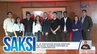 GMA Ventures Inc. at Singapore-based venture capital firm na TNB Aura, nakipag-partner sa... | Saksi