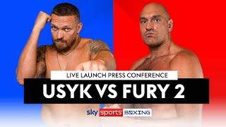 USYK VS FURY 2  | Launch Press Conference