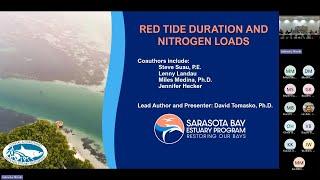 Red Tide Duration and Nitrogen Loads from the Caloosahatchee River - Dr. David Tomasko & Steve Suau