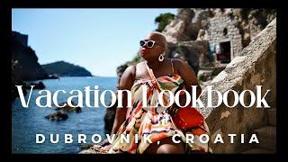 PLUS SIZE VACATION LOOKBOOK: Dubrovnik, Croatia |Size 2X/18| Black, Plus, & Abroad