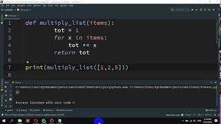 How to Multiplie all the items in a list in Python