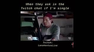 When The Twitch Chat Start Simping