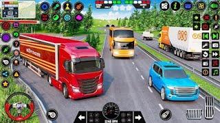 City Truck Driving Game 3D - Transporter Delivery Truck Simulator 2025 - Android GamePlay POLICEGO 6