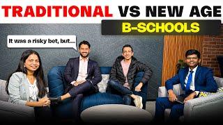 Traditional vs New-Age B-Schools in India - Round Table Conference with Current B-School Students