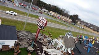 Aerial View Of Wayside Lawn Structures Sales Lot