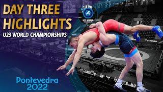 Highlights from Day 3 of the U23 World Championships 2022