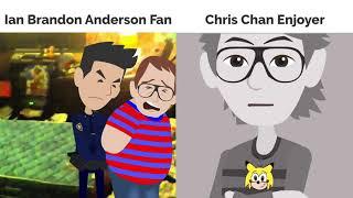 Ian Brandon Anderson Fan VS Chris Chan Enjoyer