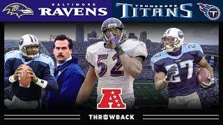 Ray Lewis Silences Nashville (Ravens vs. Titans, 2000 AFC Divisional) | NFL Vault Highlights