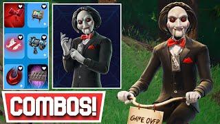 *NEW* BEST BILLY SKIN COMBOS [SAW X FORTNITE] | Fortnite