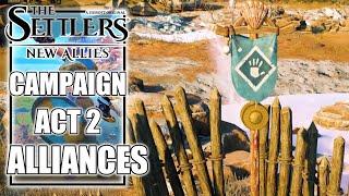 The Settlers New Allies - Alliances - Act 2 - No Commentary Gameplay