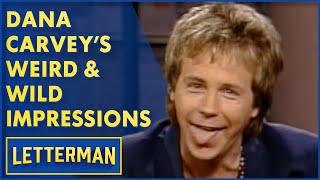 Dana Carvey's Weird & Wild Impressions of Johnny Carson, Jay Leno & More | David Letterman