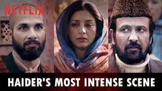 Shahid Kapoor Finds Out About Tabu's Secret  | Haider