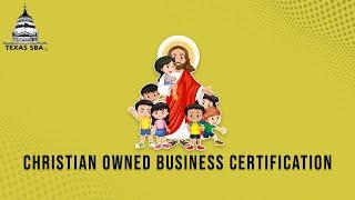 Christian Owned Business Certification