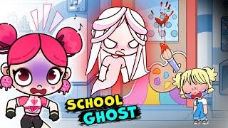 DRAWING CLASS STORY  SCHOOL GHOST in AVATAR WORLD