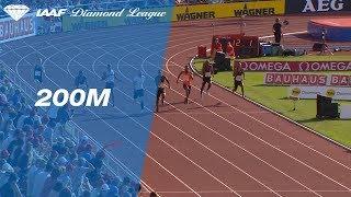 Ramil Guliyev Wins Men's 200m - IAAF Diamond League Stockholm 2018