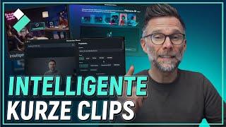 Intelligente Kurze Clips | Wondershare Filmora Tutorial