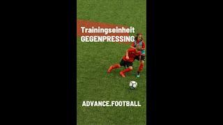 Gegenpressing // Ganze Trainingseinheit mit Fußballübungen - Trainiere Umschalten spielerisch