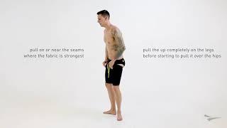 FINIS - How To Put On The Men's Fuse Tech Suit | ProSwimwear
