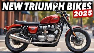 7 New Triumph Motorcycles For 2025