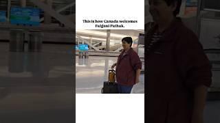 Welcome of Falguni Pathak at Canada Airport | Maine Payal Hai Chankai #falgunipathak #garbasong