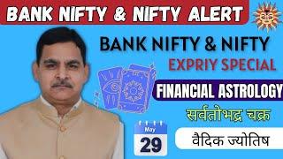 29th May Nifty/ Bank Nifty Financial Astrology और राशि फल view