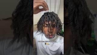 Watch me prepare my hair to get instant Locs #explore #imjustzack #locs #locstyles #hairtutorial