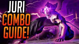 STREET FIGHTER 6 JURI COMBOS! Starter Combo Guide