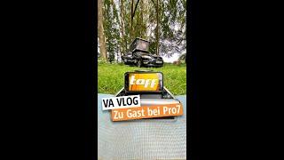 Fernsehen auf der Outdoor-Couch: Ich bei taff auf Pro7