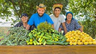 Mountain Village Charm: Daily Life of a Caucasian Family and Grandma's Recipes