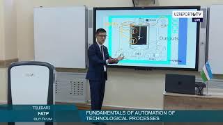 UZREPORT TV da jonli efirda teledars: Fundamentals of automation of technological processes