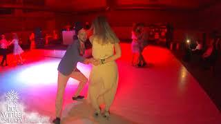 Salsa social dancing. Andrey Korzun & Kate at Hot Winter in Siberia 2020